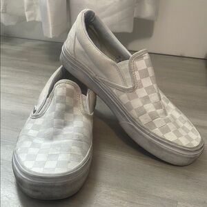 Vans Checkered Slip-On Sneakers 8.5F / 7.0M Unisex